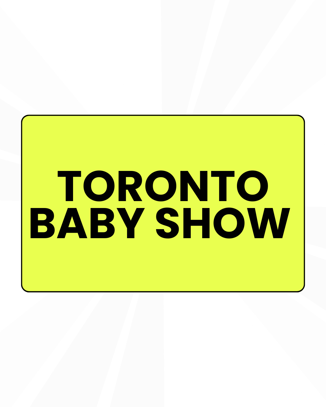 Toronto Baby Show